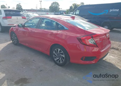2018 Honda Civic Ex из США, поврежденный, VIN 2HGFC2F75JH610072